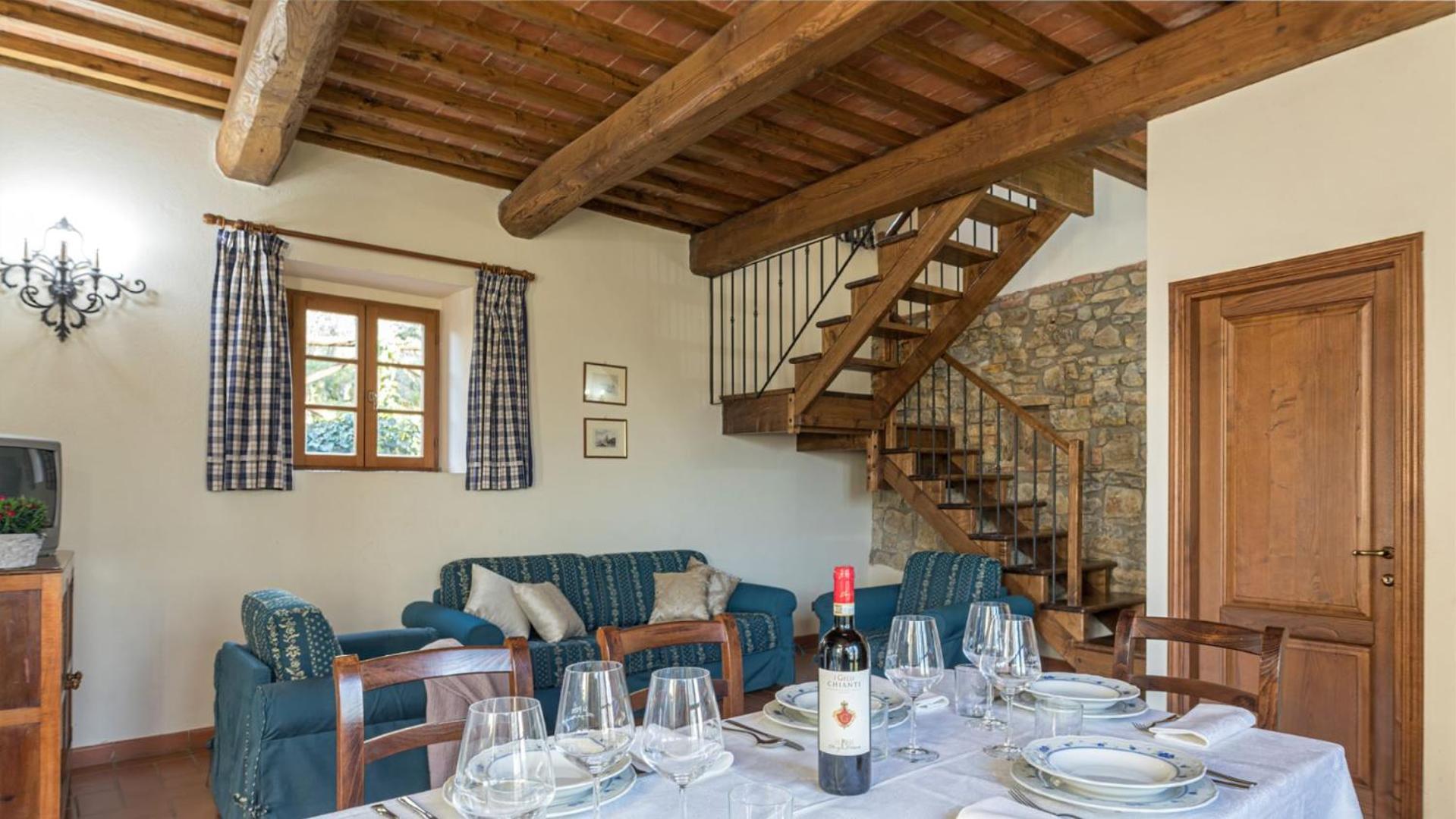 Casale La Valle Pergine Valdarno Rum bild