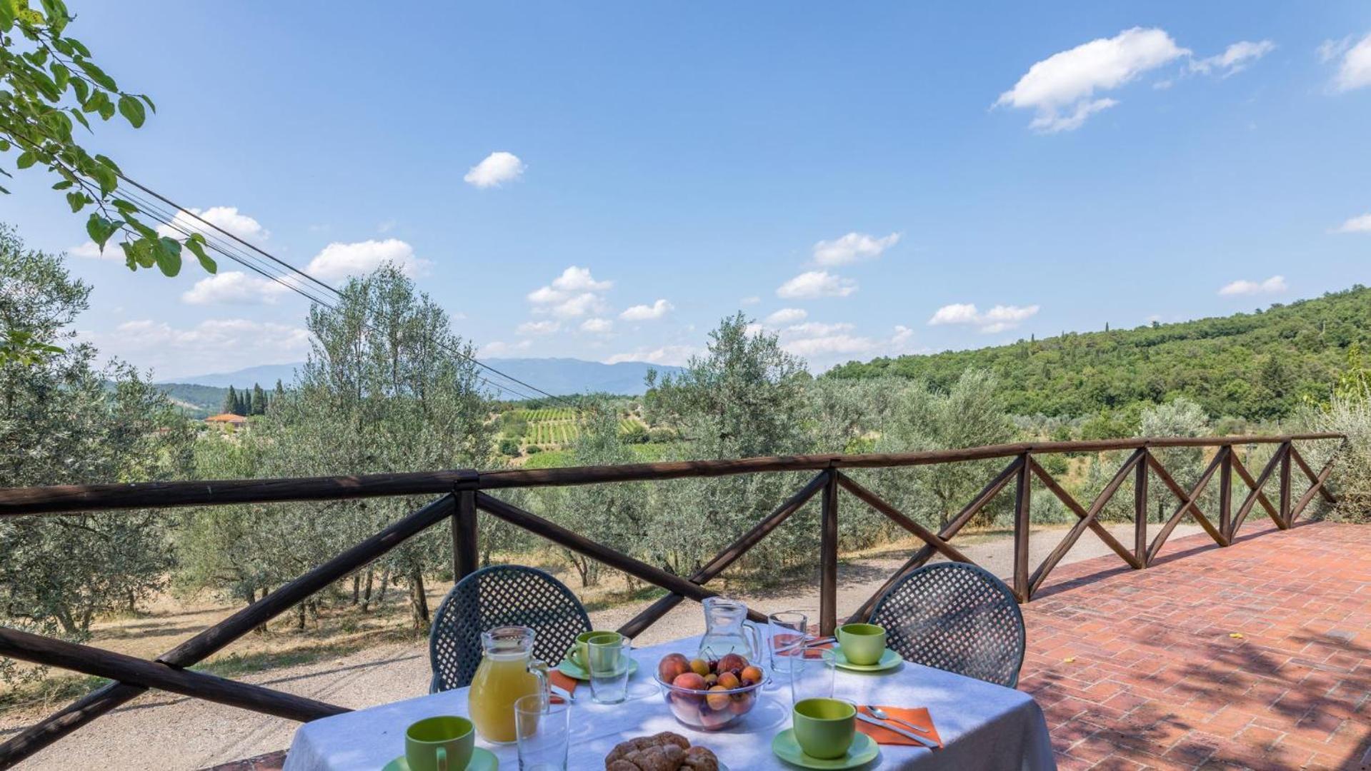 Casale La Valle Pergine Valdarno Rum bild