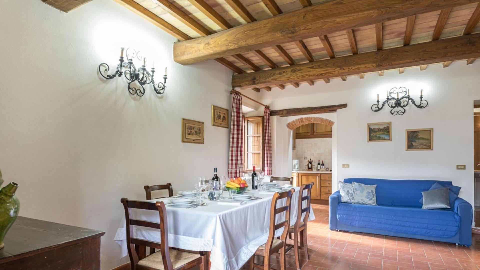 Casale La Valle Pergine Valdarno Rum bild