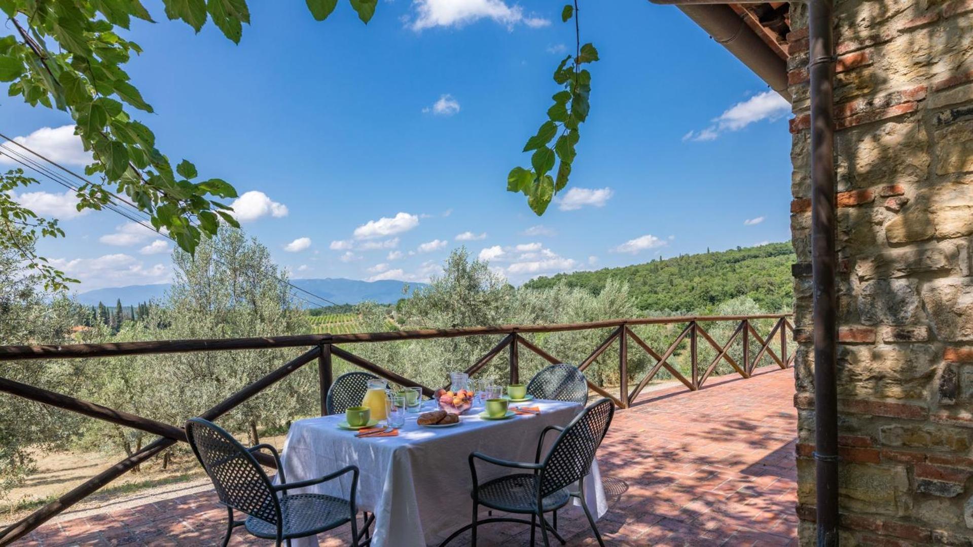 Casale La Valle Pergine Valdarno Rum bild