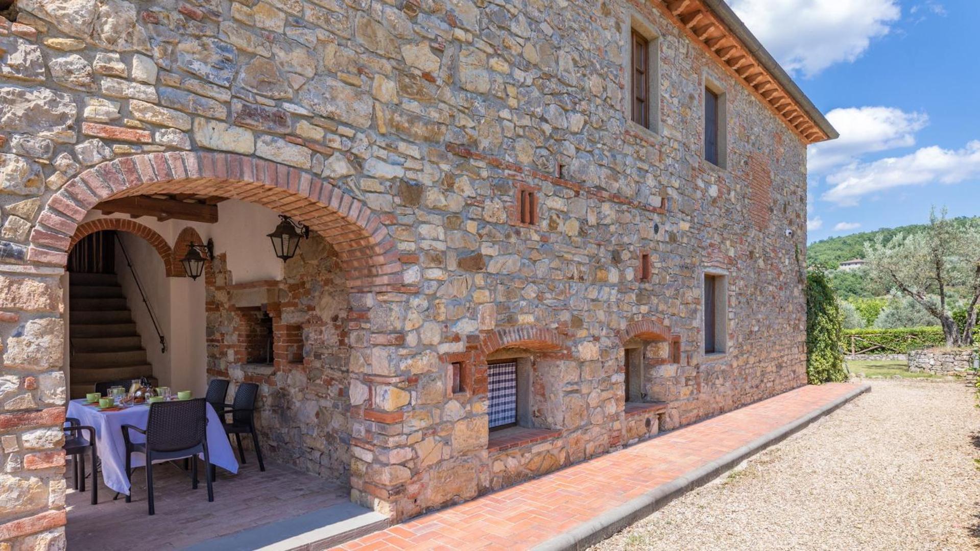 Casale La Valle Pergine Valdarno Rum bild